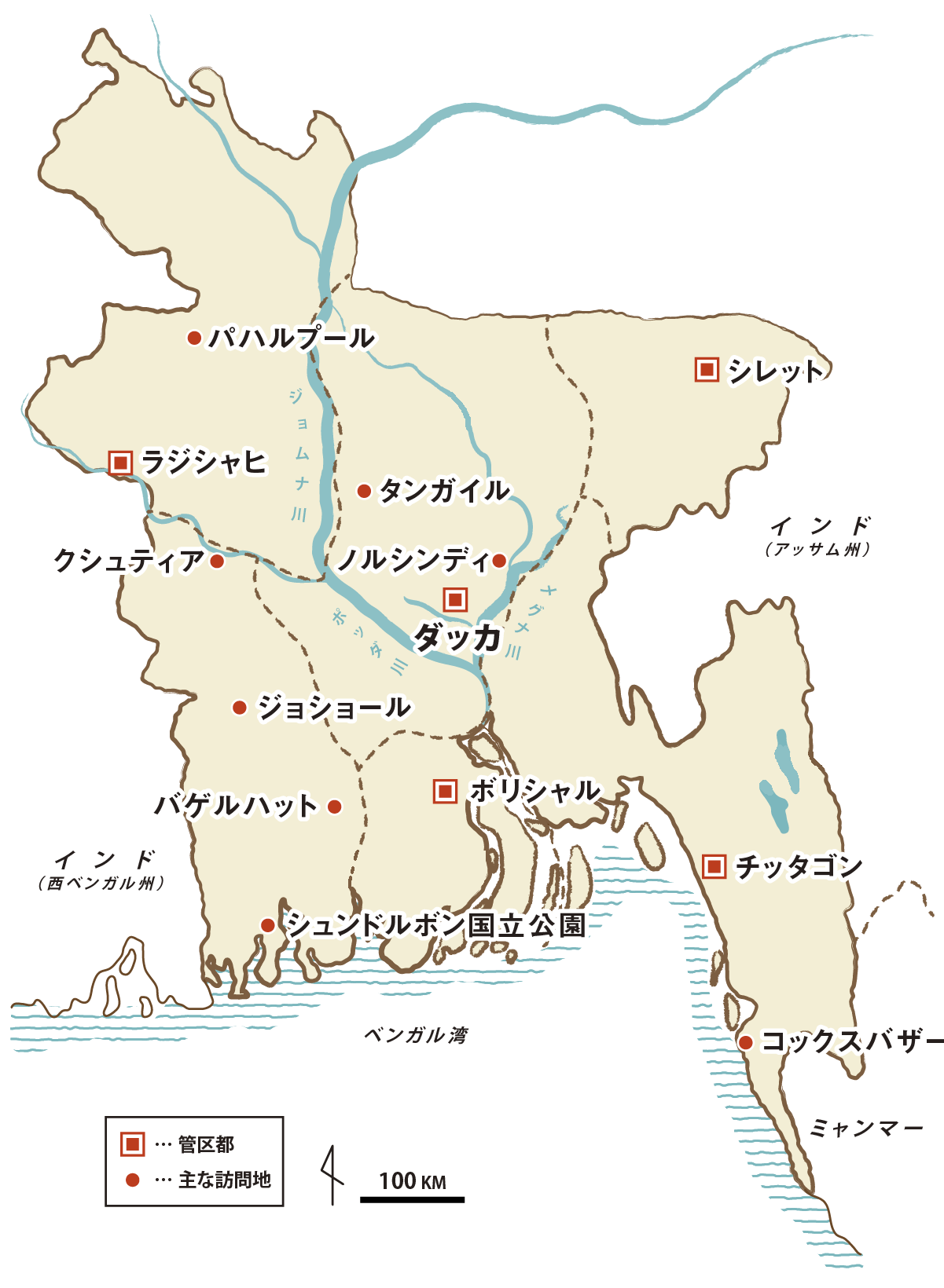バングラデシュMAP